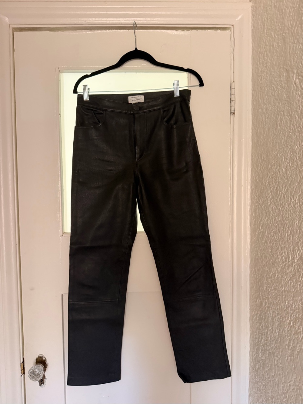 & Other Stories Leather Pants